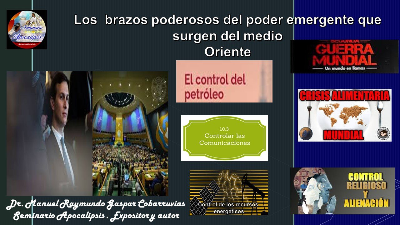 LOS BRAZOS DE PODER DQUE SDALEN DEL MEDIO ORIENTE