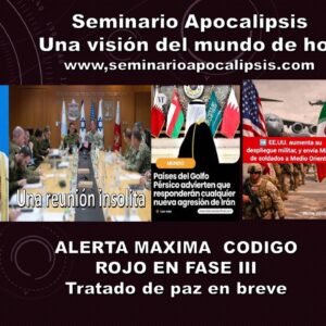 ALERTA PASAMOS AL CODIGO ROJO TRES