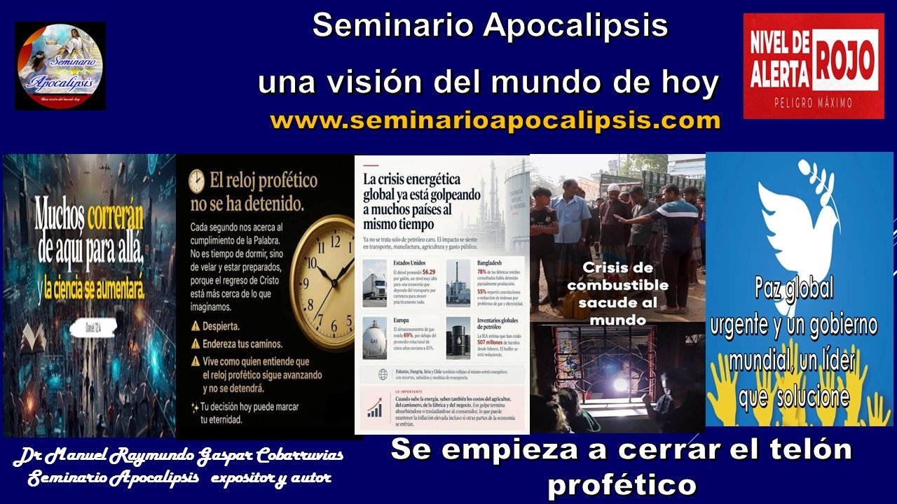 SE EMPIEZA A CERRAR EL TELON PROFETICO